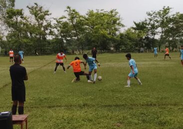 मेचीनगर–८ मा प्रथम वडाध्यक्ष कप फुटबल प्रतियोगिता सुरु, उद्घाटन खेलमा वडा नं. १२ र १३ विजयी