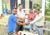 जागेश्वर शिवालय मन्दिरलाई इलेक्ट्रोनिक जगसहित आवश्यक सामग्री सहयोग